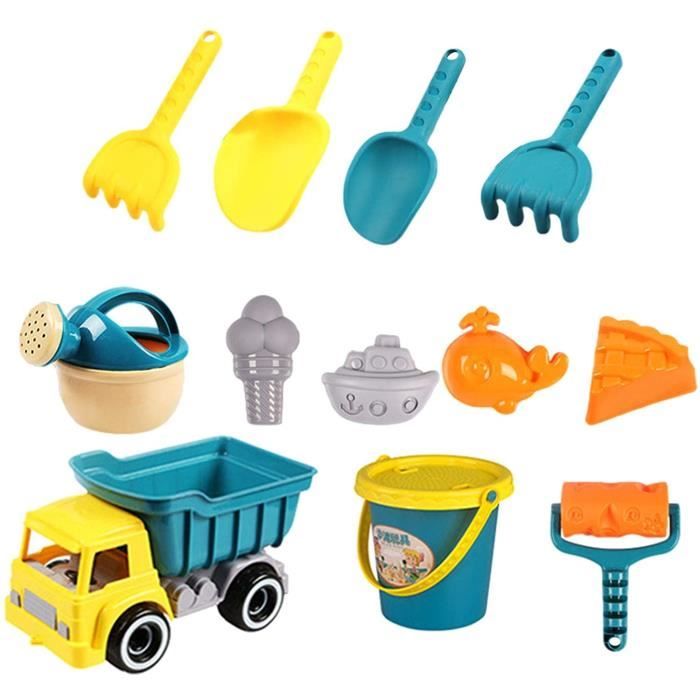 Jouet de plage,Outils de jouets de château de râteau de pelle pour Jouet de plage,Outils de jouets de château de râteau de pelle pour