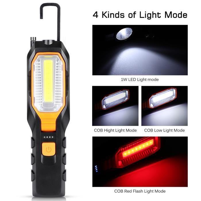 baladeuse d'atelier tube à LED Lampe