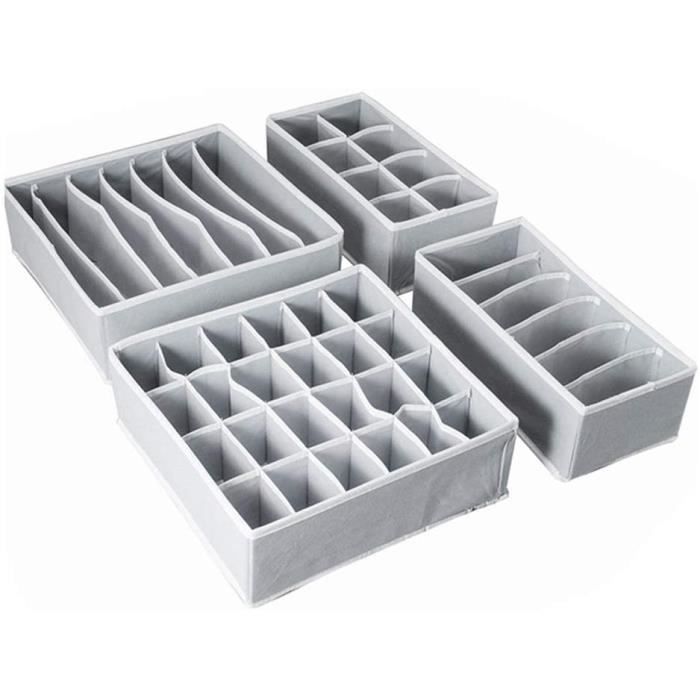 Organisateur tiroir gris main image 0
