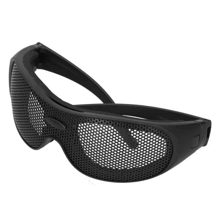HURRISE lunettes militaires Modèle UV400 de maille de fer résistant aux chocs de lunettes de sécurité pour le jeu extérieur de