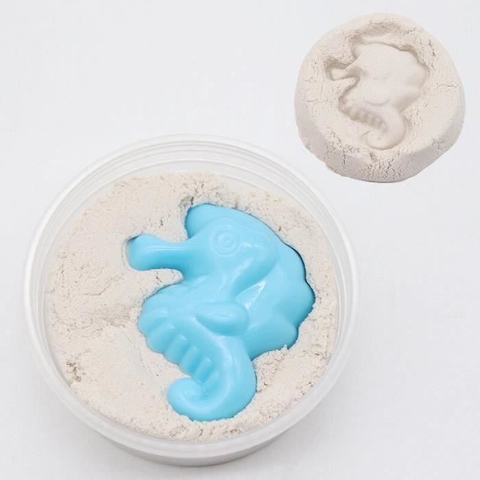 VBACALA – Bac à Sable Magique Pliable – 796 G De Sable Coloré, Moules Animaux – Cadeau 3-5 Ans