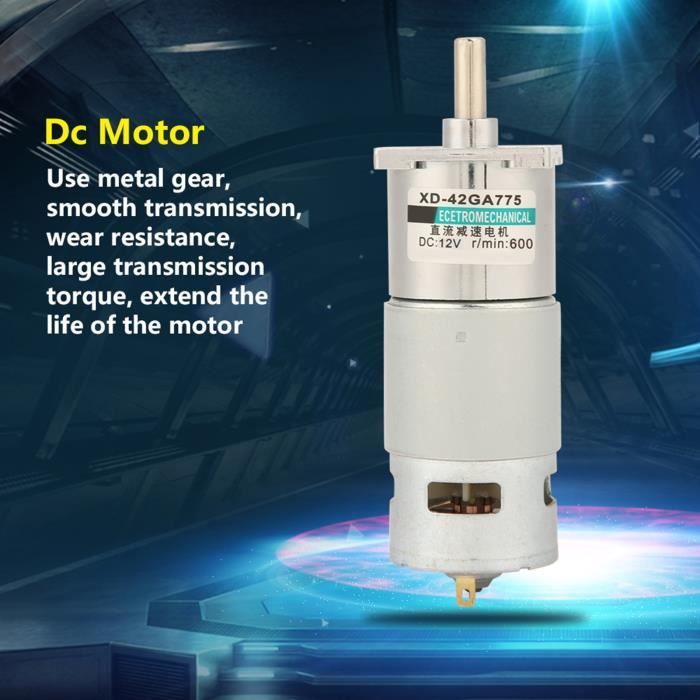 Moteur Engrenages AC 220V 120W Toplionace - Vitesse Variable 0-450tr/min, Sens Inverse | Avec Contrôleur