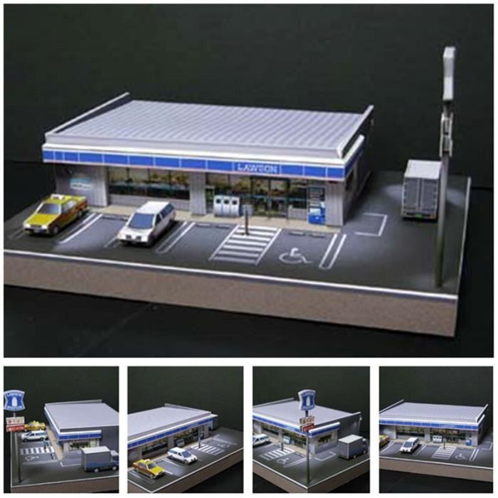 VILLAGE DE FRANCE HO MAQUETTE LA CREPERIE N° 30 et 31