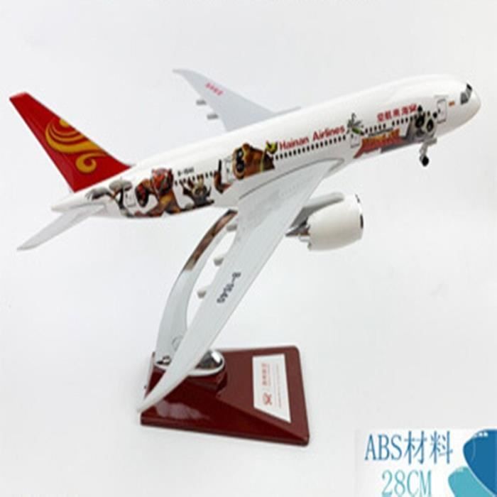 Modèle Avion Boeing 787 United 1/300 – Métal Moulé Sous Pression, Support Inclus, 21 Cm