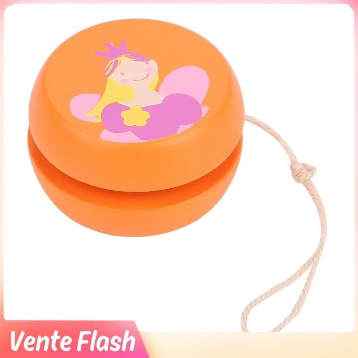 Zerodis jouet Yoyo en bois Modèle de dessin animé mignon jouet de balle