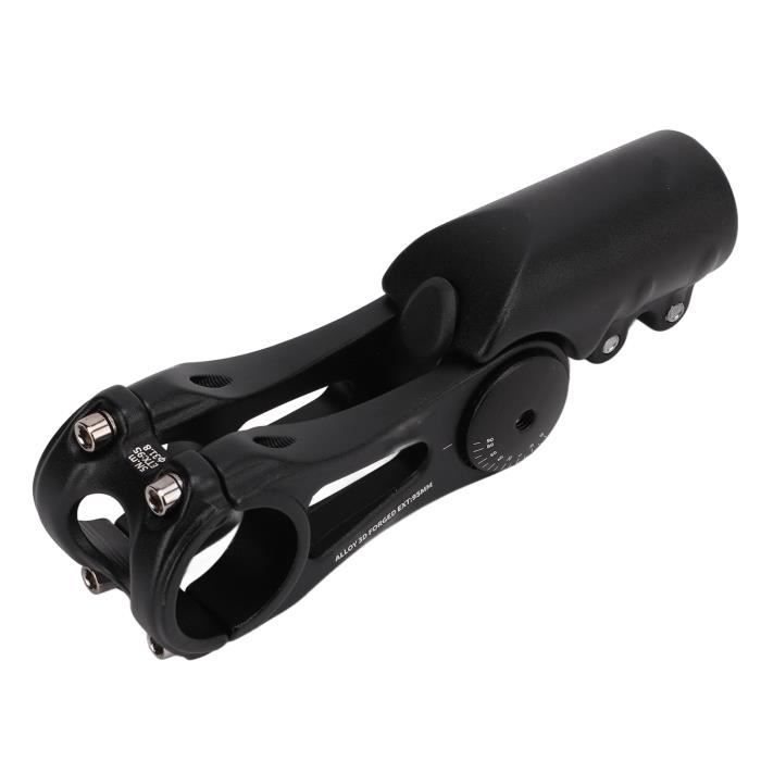 Potence Vélo Réglable 31,8 Mm 0-120° – Rehausse 90 Mm Alliage 6061 T6 Pour Route, VTT, BMX