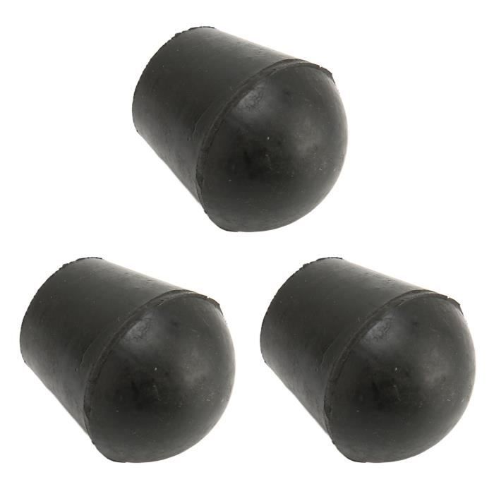 8 Embouts Silicone Pour Baguettes De Batterie 5A Et 7A - Réduction De Bruit, Pratique Silencieux - Noir Et Jaune