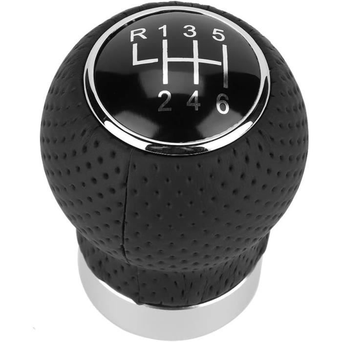 Pommeau De Levier De Vitesse 6+R - Compatible Hyundai Elantra, I30, Ix35, Kia Cerato, Forte, K5 - Pièce Neuve