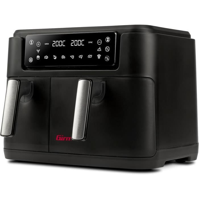 Friteuse à Air - Girmi - FG26 - 2400 W - 9 Litres - Écran digital - Sans BPA-PFOA
