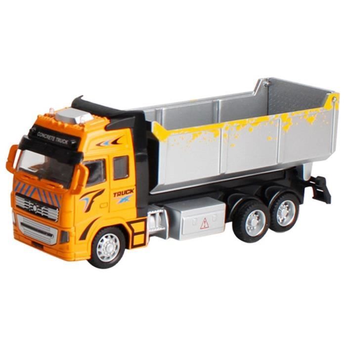 Simulation 1/38 Diecast Metal Pull Back Toy Truck Modèle Âge 38 Ans