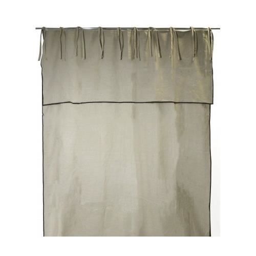 Rideau Pur Coton Naturel LA REDOUTE INTERIEURS - 260x140 Cm - Couleur Beige à Oeillets | Neuf Avec EAN