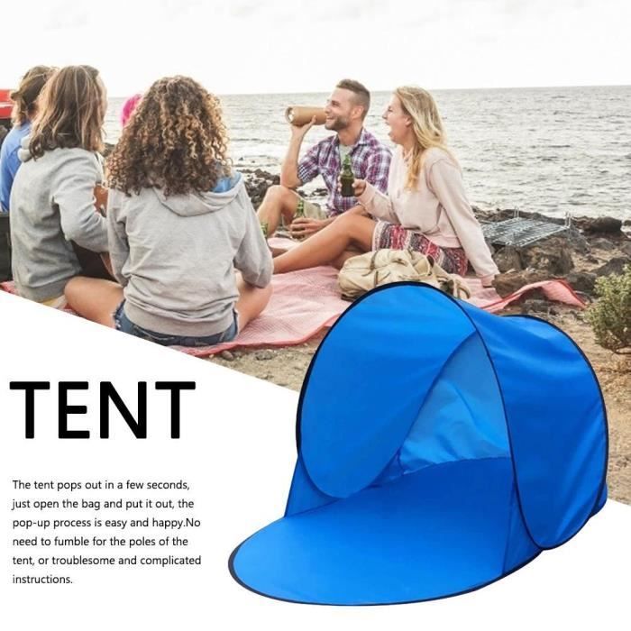 Tente de plage portable Abri solitaire Protection UV Mauritius