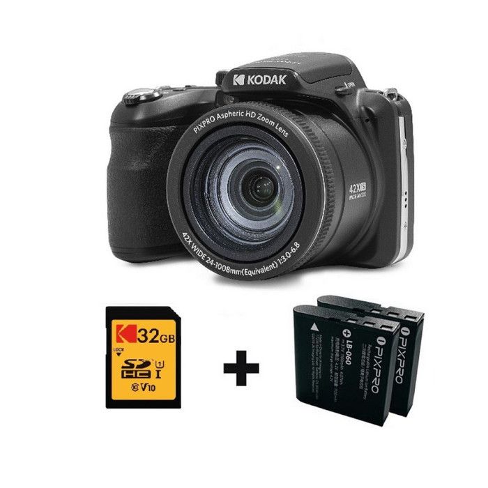 Appareil photo numérique Kodak PIXPRO AZ425 + seconde batterie type LB060 + carte mémoire - vue 4