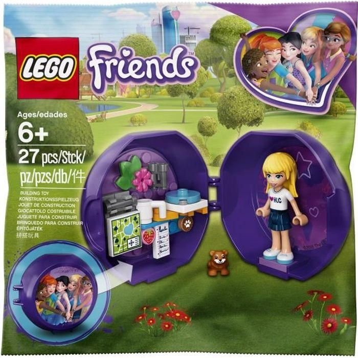 Jouet LEGO Capsule Club Friends Mini poupee Stephanie et accessoires Mixte 6 ans et plus Cdiscount Jeux Jouets