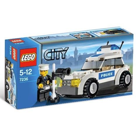 voiture télécommandée police
