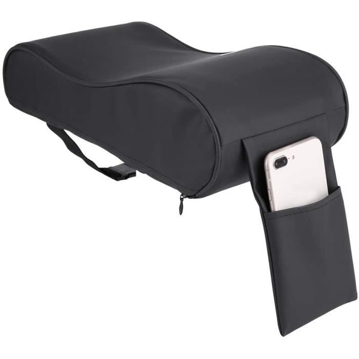 Dvkptbk Cars Coussin De Console Centrale De Voiture, Housse De Siège En Cuir Universelle, Accessoires De Décoration De Voiture Confortables Adaptés à La Plupart Des, Véhicules, SUV