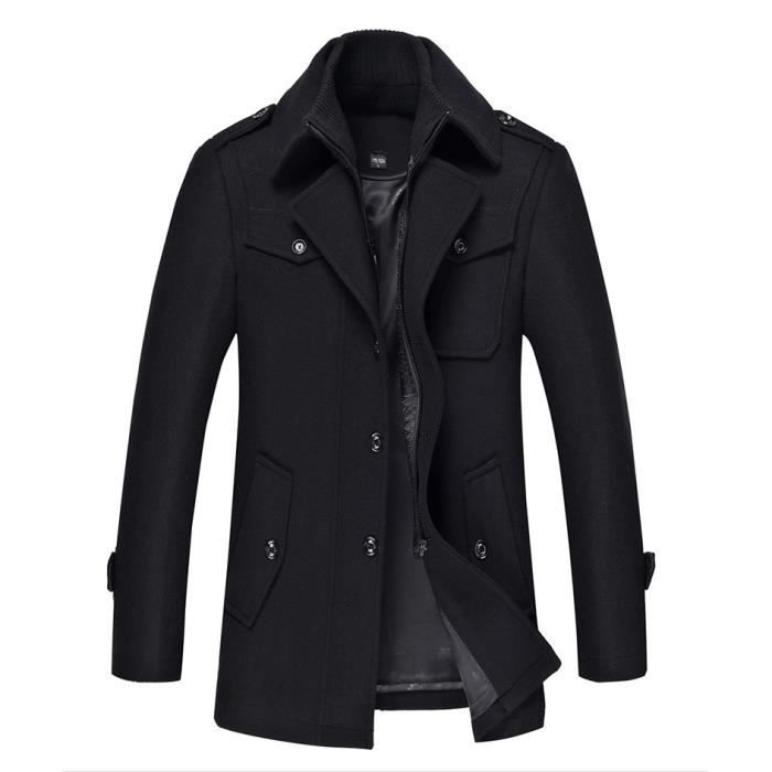 Manteau long homme, manteaux 3 4, vestes longues hiver