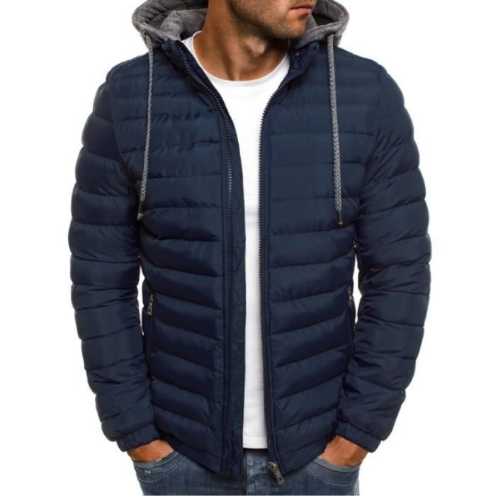 Veste matelassée homme a capuche hotsell