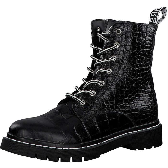 chaussure imitation croco femme