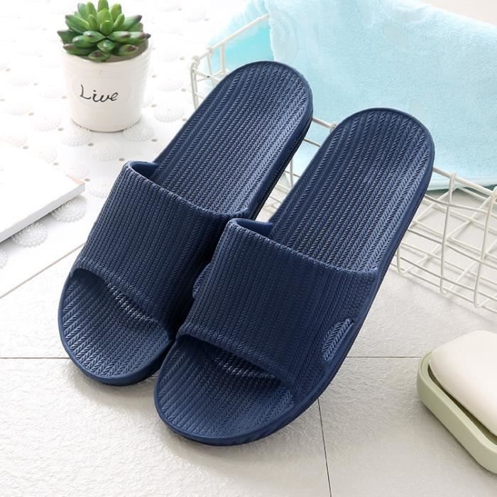 Pantoufles Croissant Peluche - Chaussons D'intérieur Antidérapants - Motifs Animaux - Taille 36-45