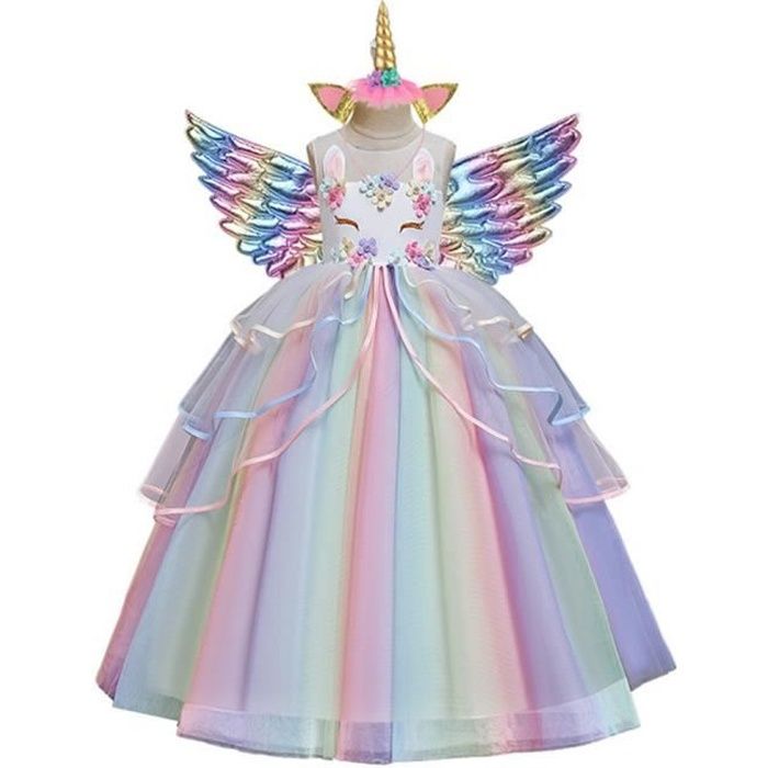 Robe enfant 2025 licorne