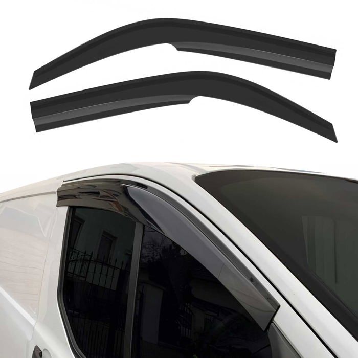 Lot De 2 Déflecteurs D'air Pour Mercedes Viano II W639 2010-2014 - Anti-pluie Et Ventilation
