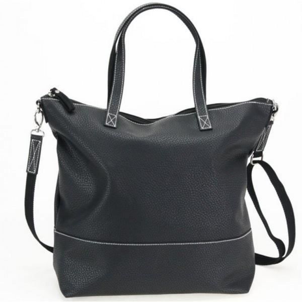 Sac Cabas Paquetage Noir MADRID PU Grain BJ 001 TU Achat