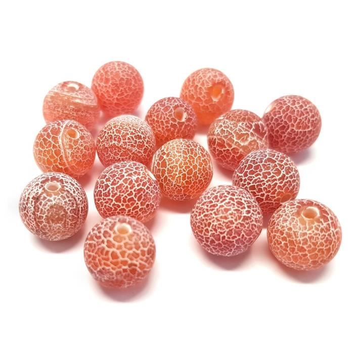 Perles pierre semi précieuse naturelle oeil de tigre Marron6 mm lot de