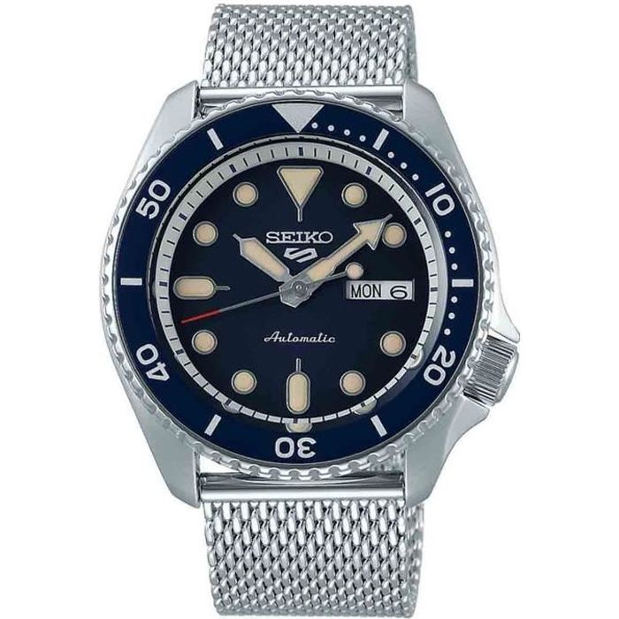 Montre Bracelet - Montre Seiko sport 5 automatique maille milanaise -  Matière:Acier , - Achat/vente montre - Cdiscount