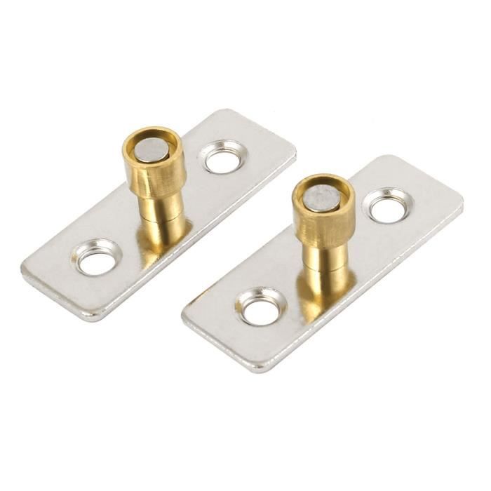 sourcingmap/® Porte coulissante diam/ètre 10mm accrochant bou/ée ronde 2pcs rep/ère guide roue