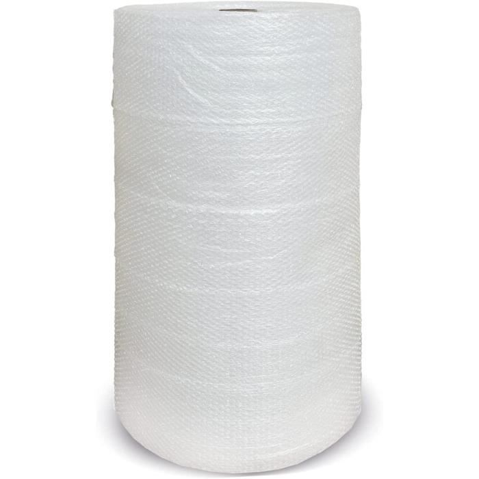 Papier Bulle Emballage 100cm X 40m Avec 12 Étiquettes FRAGILE - Protection Colis Et Déménagement