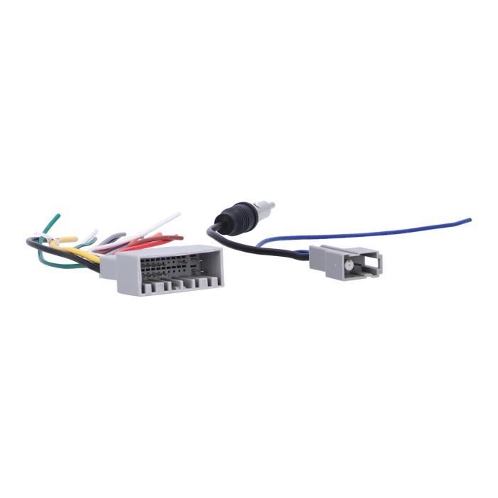 Adaptateur Câble Autoradio Android 16 Broches – Compatible Citroën C4 C5 DS6 / Peugeot 3008 2008 307 408