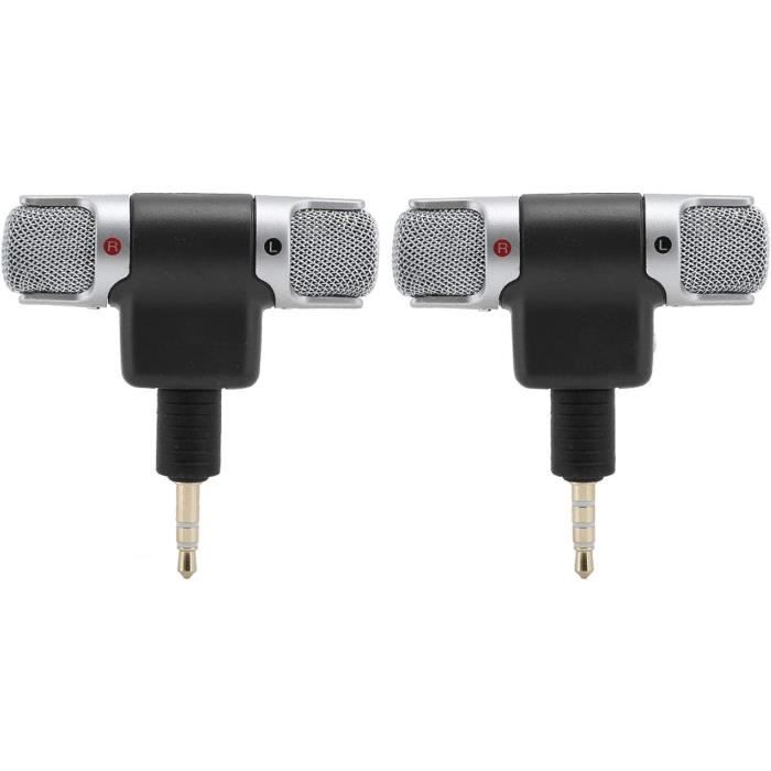 HURRISE Microphone Pour Téléphone Portable (Quatre Pôles)Prise Standard