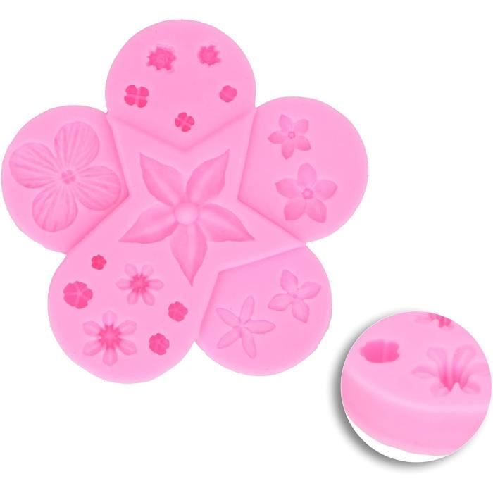 QDMOLDS Moule à Fondant Baroque En Silicone Pour Curlicues En