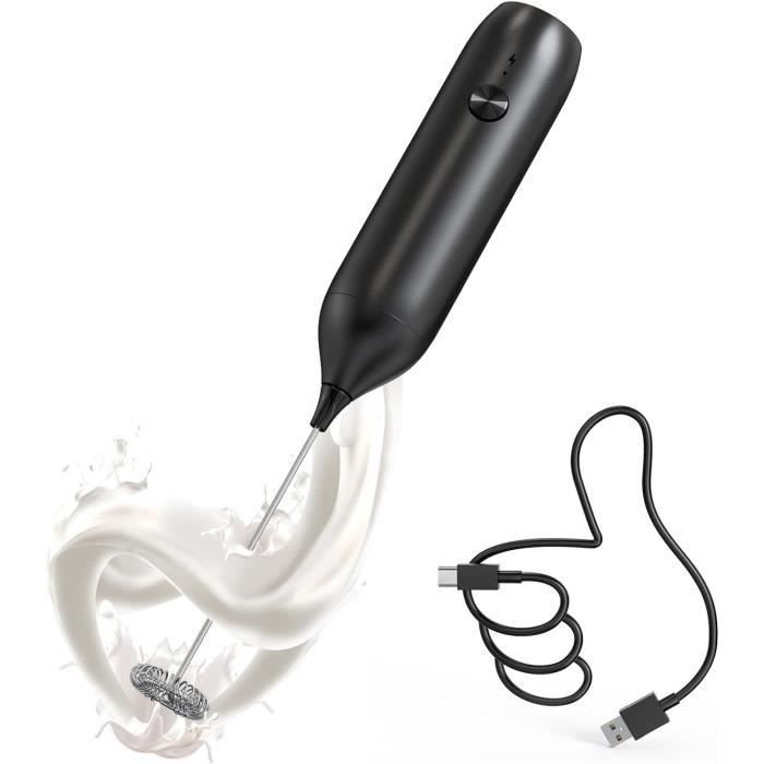 Bialetti Montalatte emulsionneur de lait avec chargeur USB - Crema