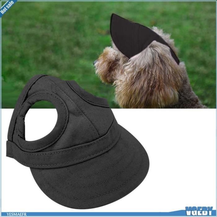 Comparer les prix de VGEBY Casquette pour chien chat ajustable et respirante - protège du soleil - design cool