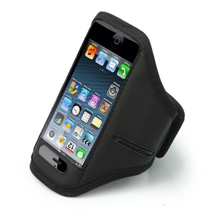 Brassard Sport Pour Téléphone Spigen - 2 Poches Étanches, Sangle Réglable Velcro - Compatible IPhone 16/15 Pro