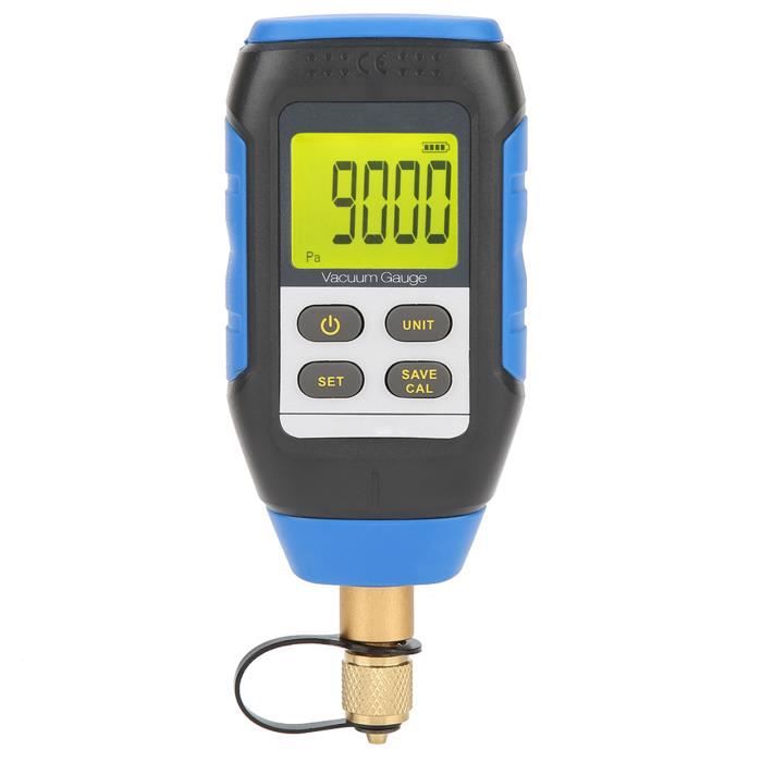 Jauge à Vide Aramox Professionnelle -1 à 0 Bar / -30 à 0 InHg - Diamètre 50 Mm - Raccord 1/8 BSPT Inférieur - Pour Huile, Eau, Air