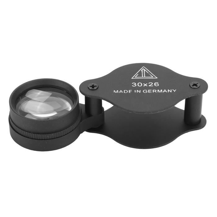 Loupe Pliable Portable pour Bijoux Antique - EBTOOLS - 30X Loupe Pliable Portable pour Bijoux Antique - EBTOOLS - 30X