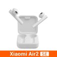 Casque audio Nouveau Xiaomi Air2 SE sans fil Bluetooth écouteur TWS Mi vrais écouteurs AirDots pro 2SE 2 SE SBC-AAC - WHITE-1