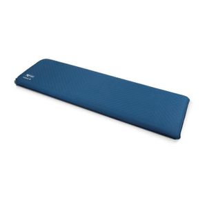 Matelas de Camping Autogonflant 2 Personnes avec 2 Oreillers 187x131x4 CM et Sac Portable en PVC Imperméable pour Randonnées Vert