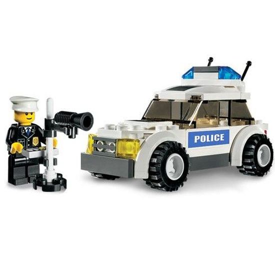Lego City La Voiture De Police Achat Vente Assemblage