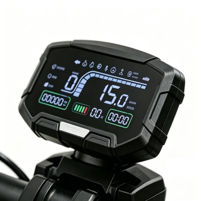 Tableau De Bord LCD Pour Trottinette Xiaomi Pro 2 – Version 3 Fils, Affichage Vitesse/batterie, Livré Avec Cache Et Vis
