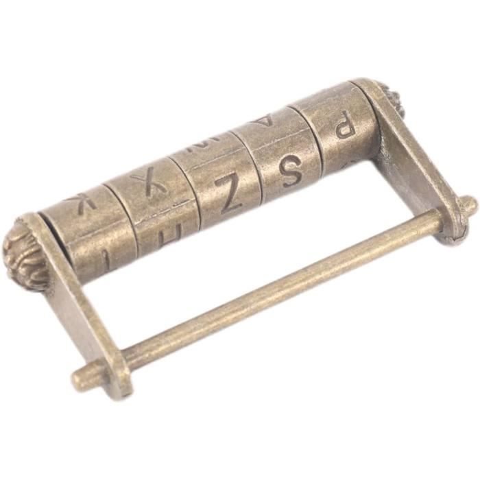 Lot De 2 Anciens Cadenas Wells Fargo & Winchester – Laiton, Avec Clés, Neufs