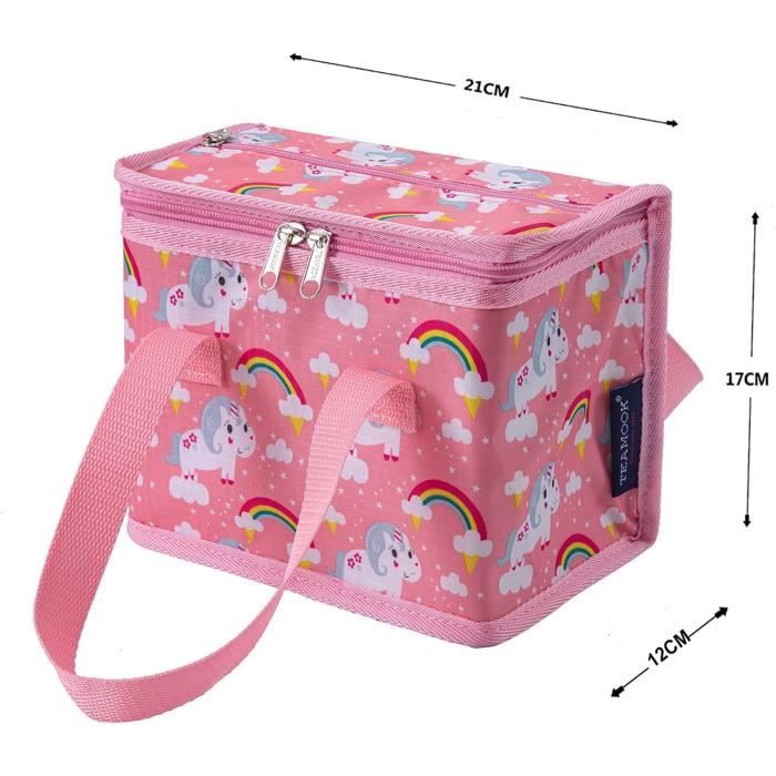 Petit Sac Isotherme, Sac À Déjeuner, Fermeture Éclair, Sac À Main Pour