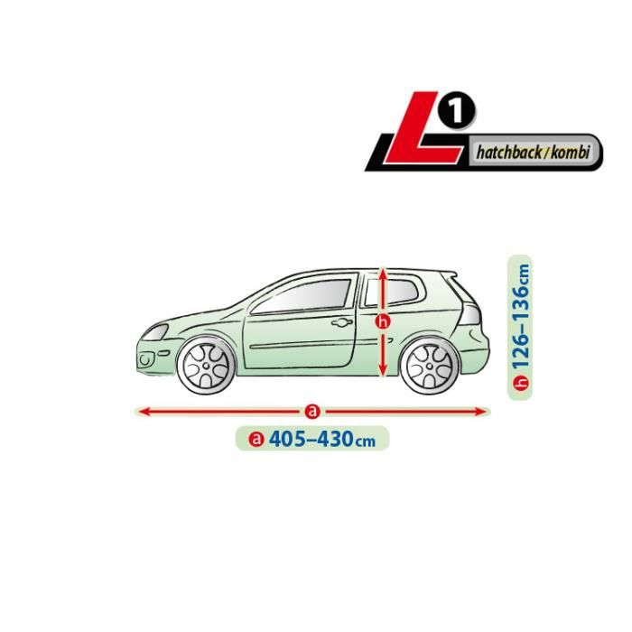 Housse Pare-brise Gel Pour Renault Megane 3 - Imperméable, Coupe-vent, Anti-neige - Argent - 4
