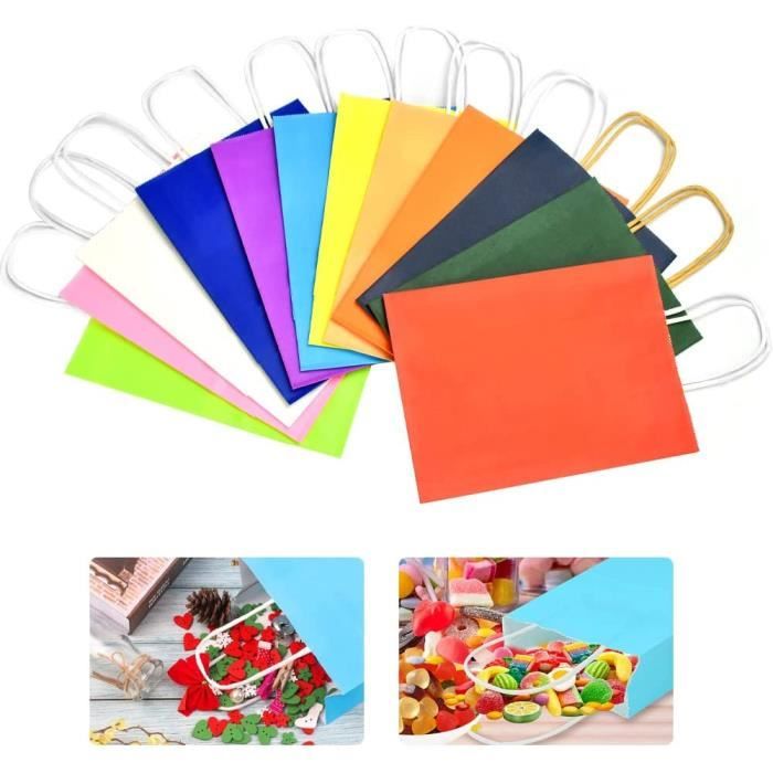 Pochette cadeau 2025 kraft couleur