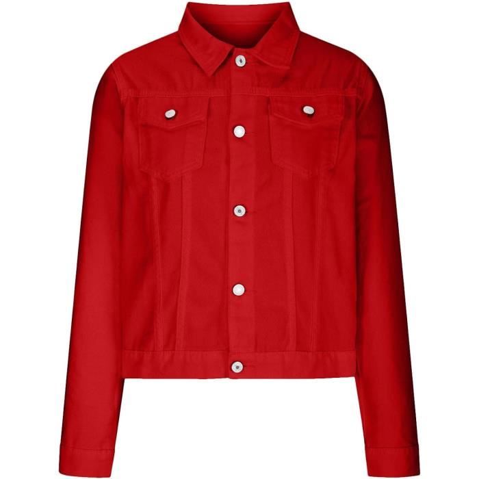 Jean rouge femme pas cher store