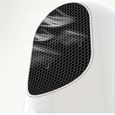 Chauffage électrique mobile soufflant 600W - Mini Radiateur pour maison hôtel salle de bains - Blanc-2