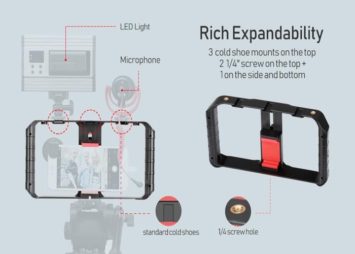 Stabilisateur Support De Prise De Vue Pour Téléphone Ulanzi Smartphone